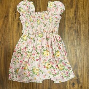 Fully lined little girl dress